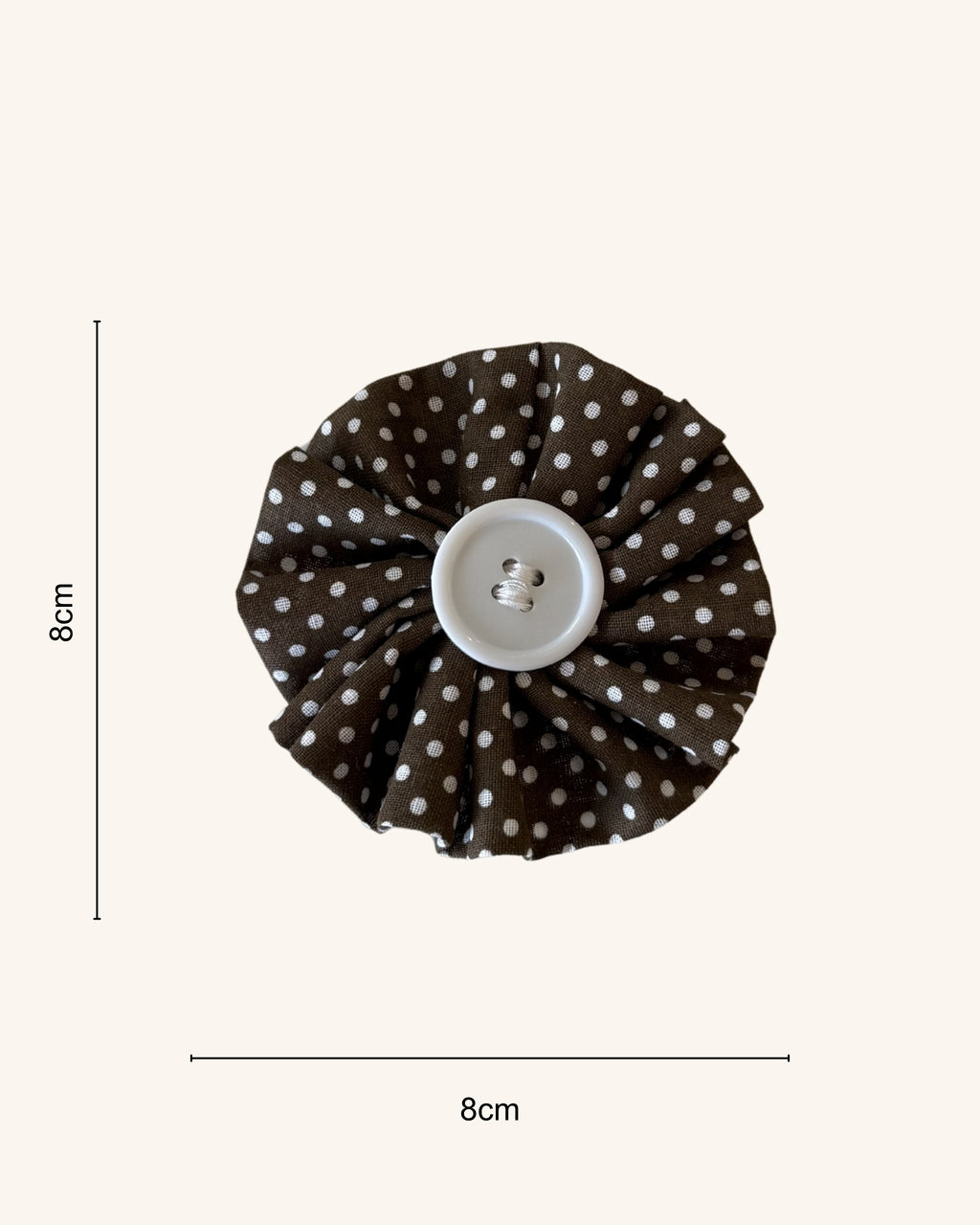 Chocolate Drop Collar Blossom