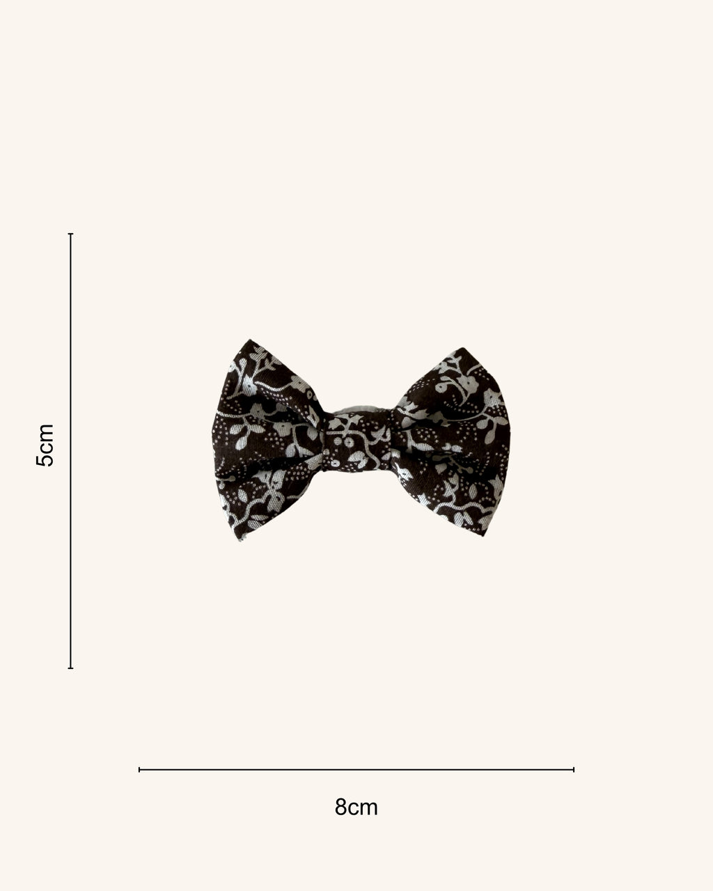 Cocoa Garden Dog Bow