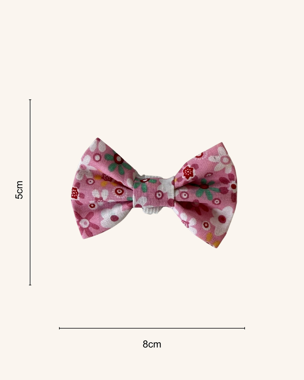 English Rose Dog Bow