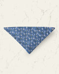 Blue Daisy Dog Bandana