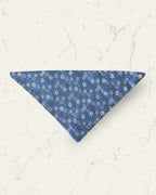 Blue Daisy Dog Bandana