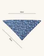 Blue Daisy Dog Bandana