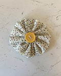 Autumn Confetti Collar Blossom — front view | Hector's Threads