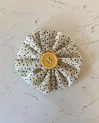 Autumn Confetti Collar Blossom — front view | Hector's Threads