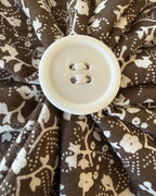Cocoa Bloom Collar Blossom — closeup view | Hector's Threads