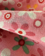 Flower Power Dog Bow — closeup view | Hector's Threads