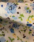Forget Me Not Dog Bow — closeup view | Hector's Threads