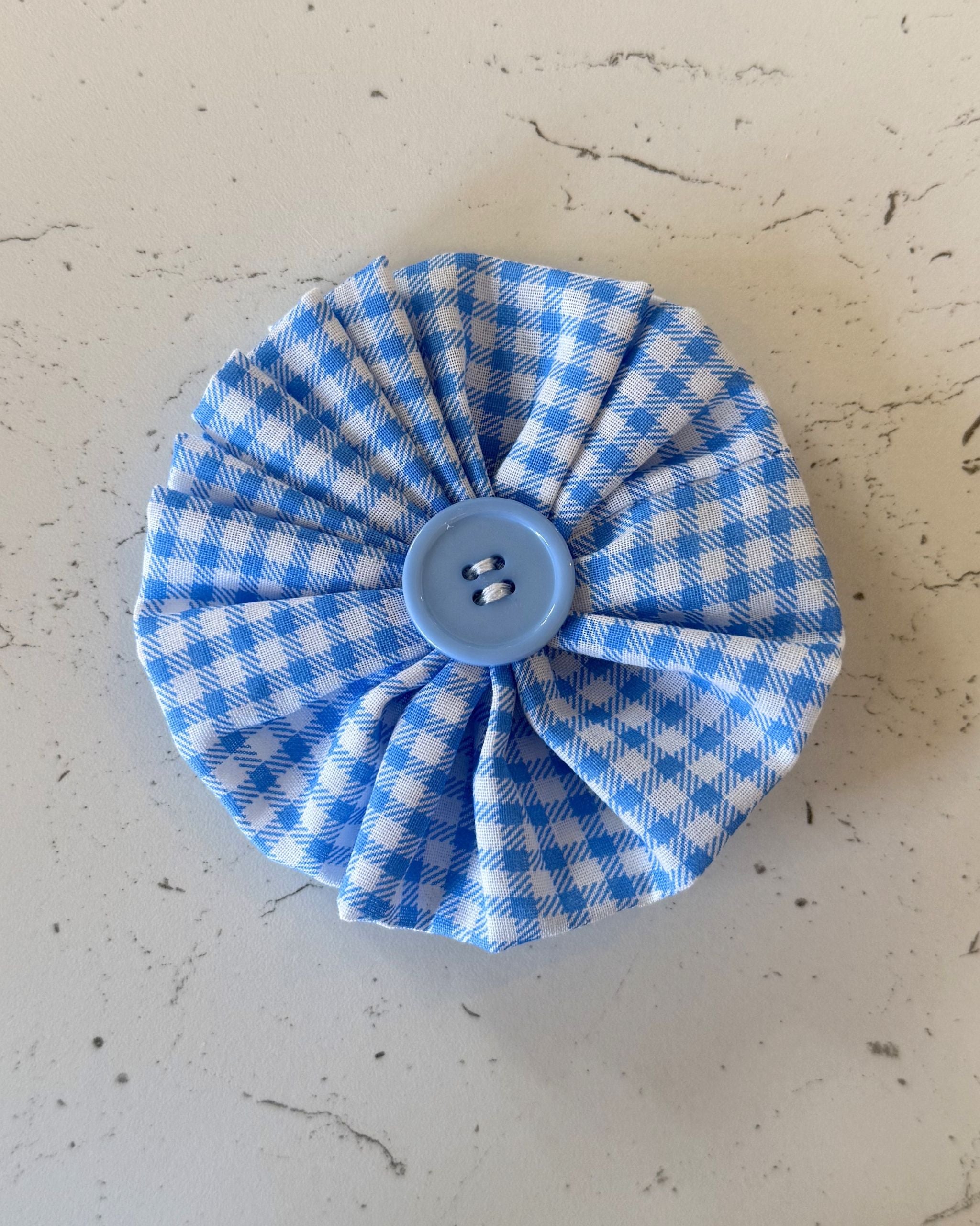 Picnic Day Collar Blossom — front view | Hector's Threads