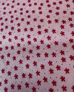 Pink Starburst Dog Bandana — closeup view | Hector's Threads