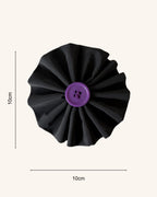 Reflective Violet Collar Blossom — size view | Hector's Threads