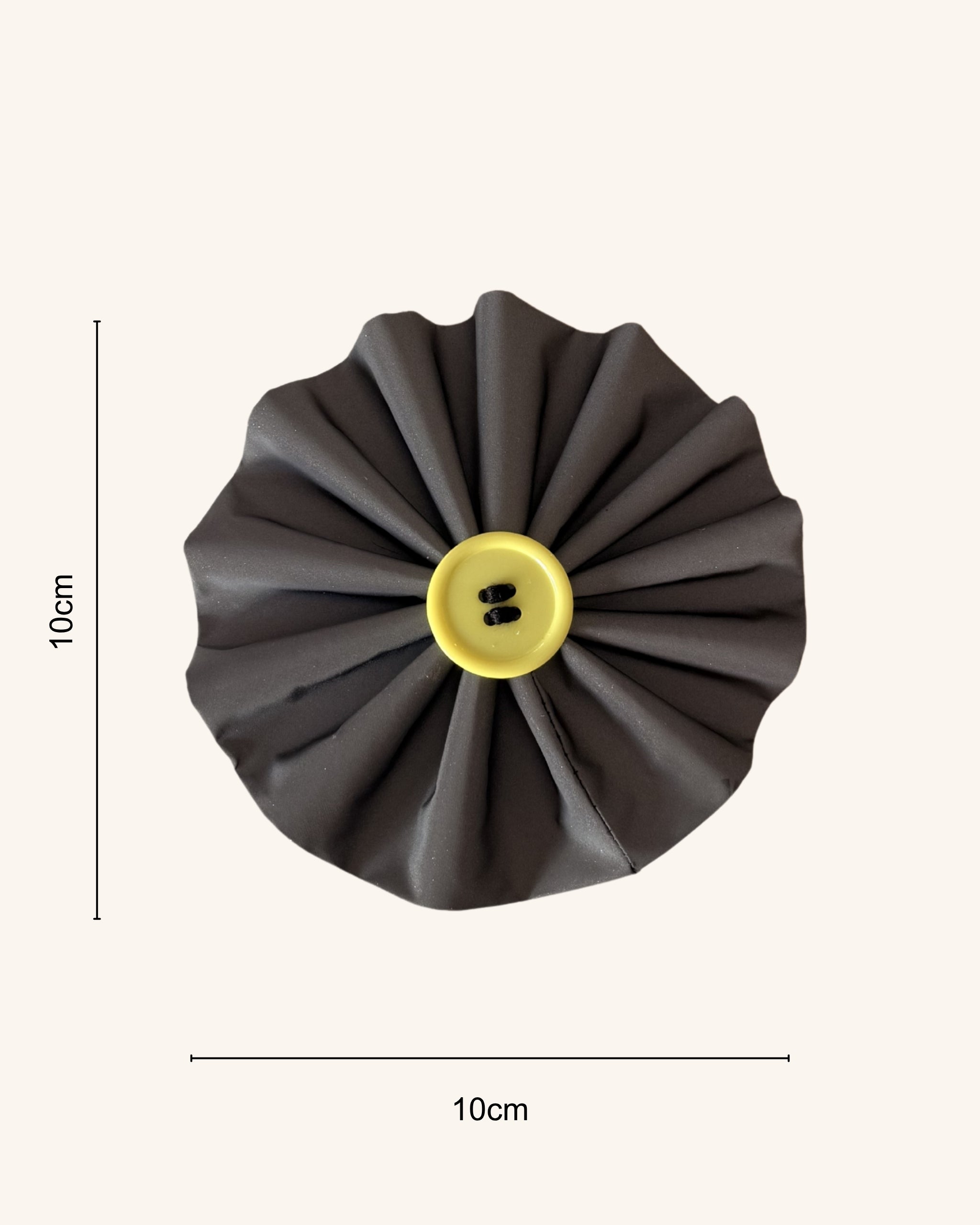 Reflective Yellow Collar Blossom — size view | Hector's Threads