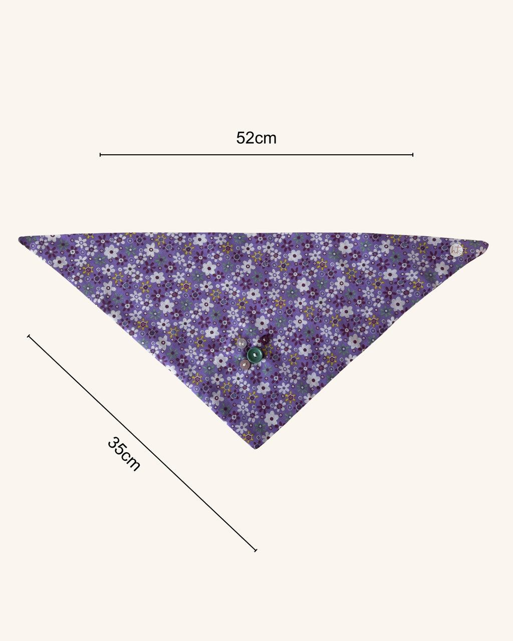 Midnight Garden Dog Bandana