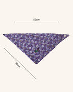 Midnight Garden Dog Bandana