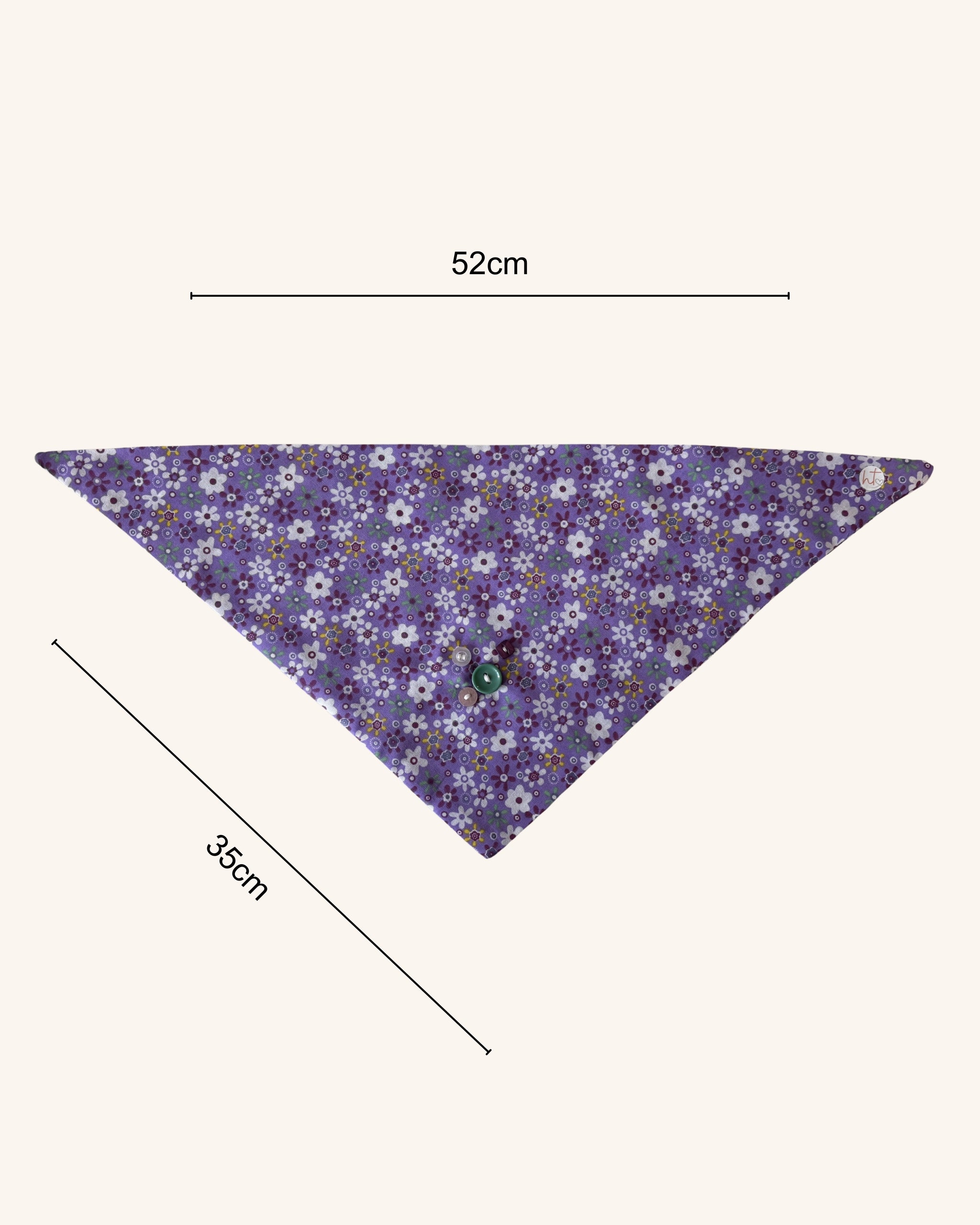 Midnight Garden Dog Bandana