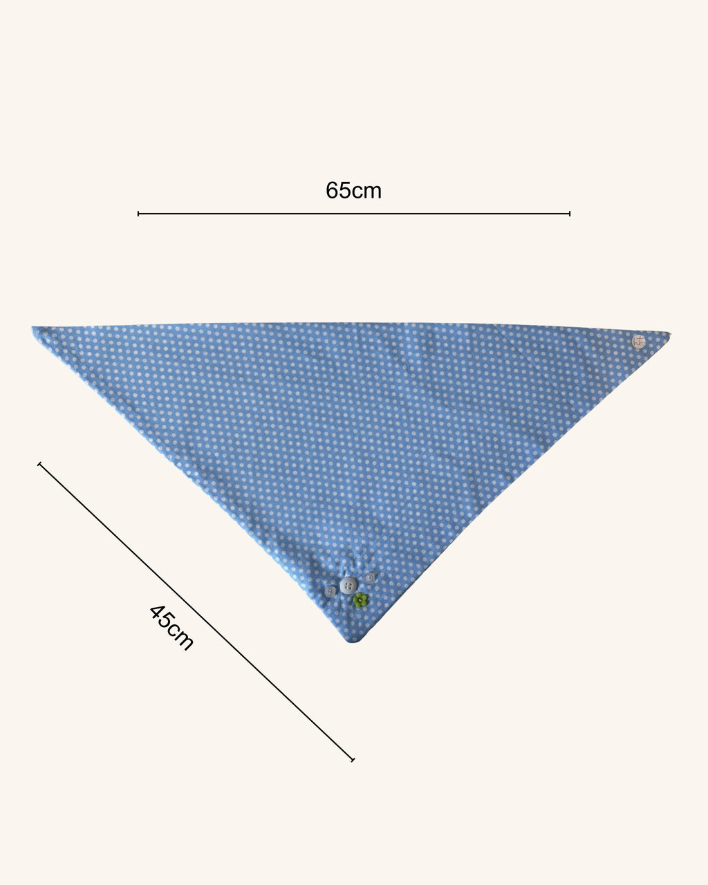 Periwinkle Pop Dog Bandana