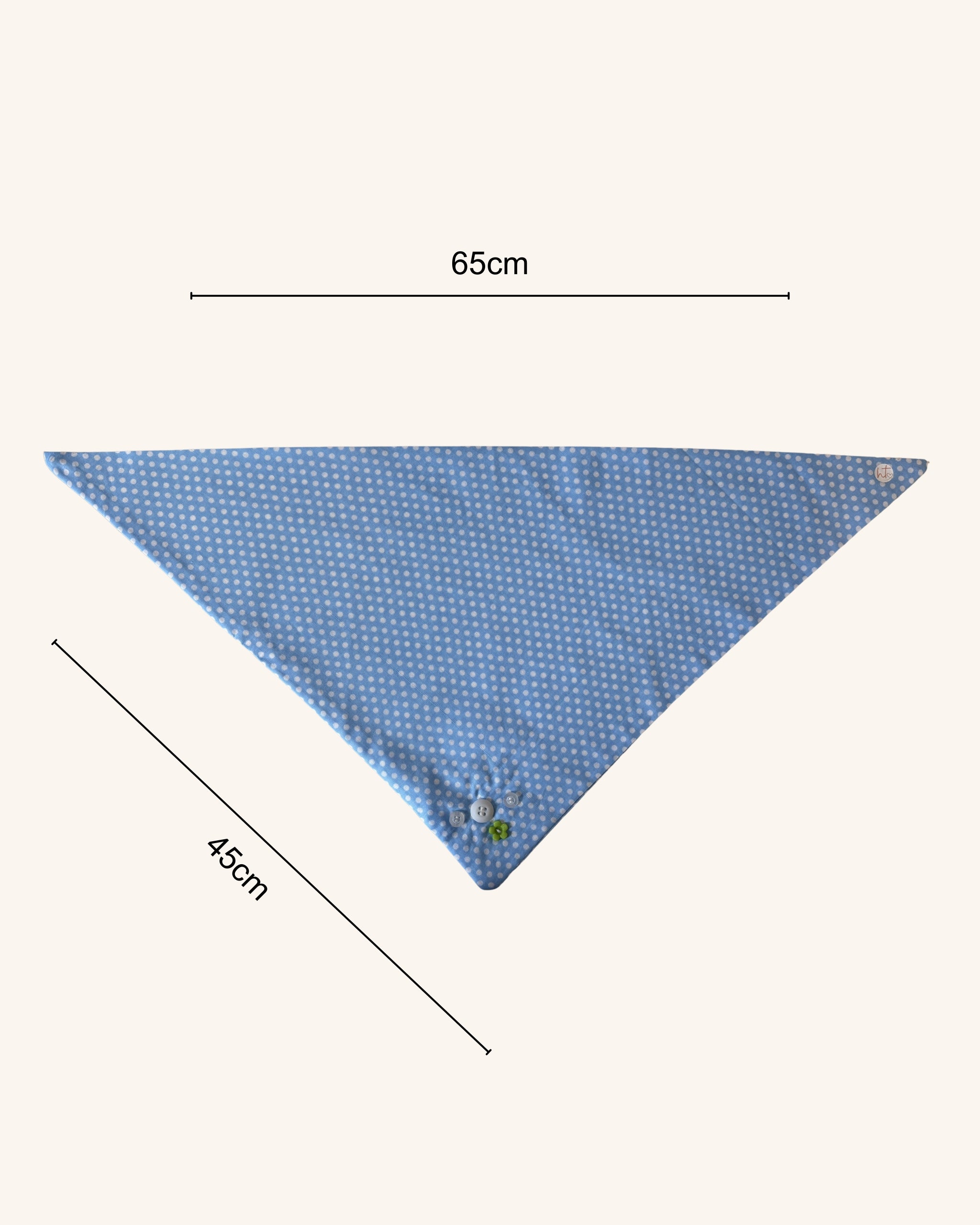 Periwinkle Pop Dog Bandana