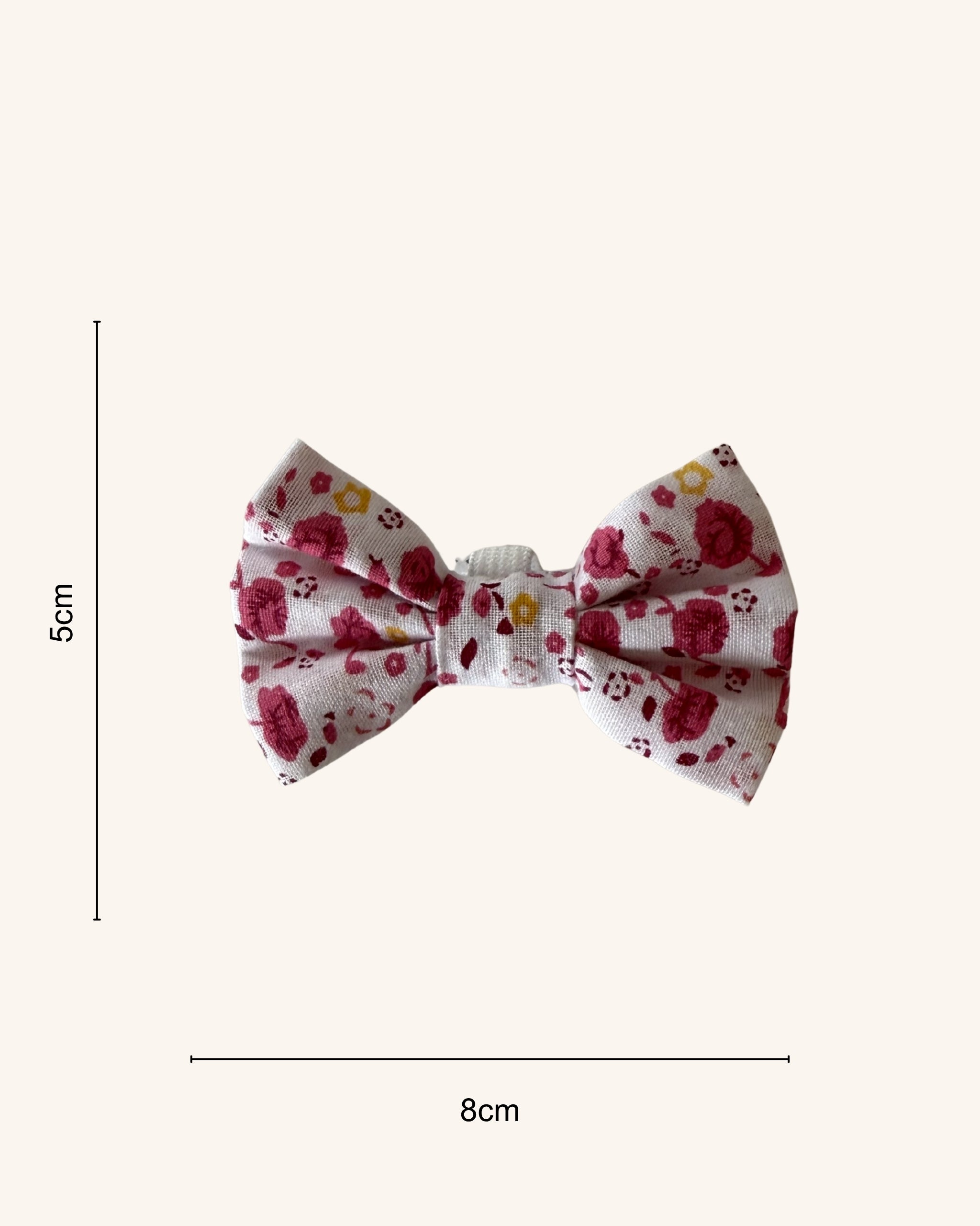 Rose Garden Dog Bow