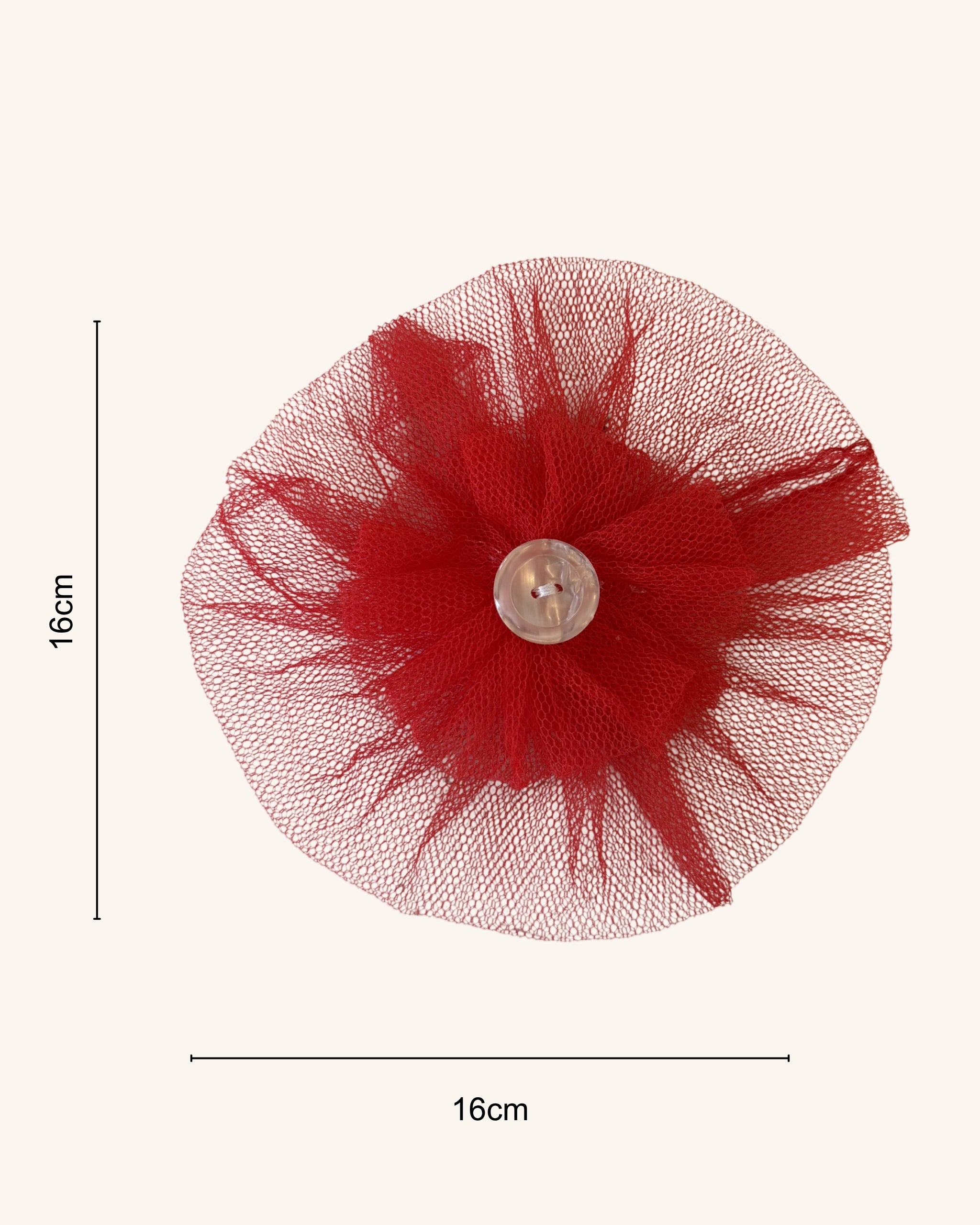 Ruby Tulle Collar Blossom