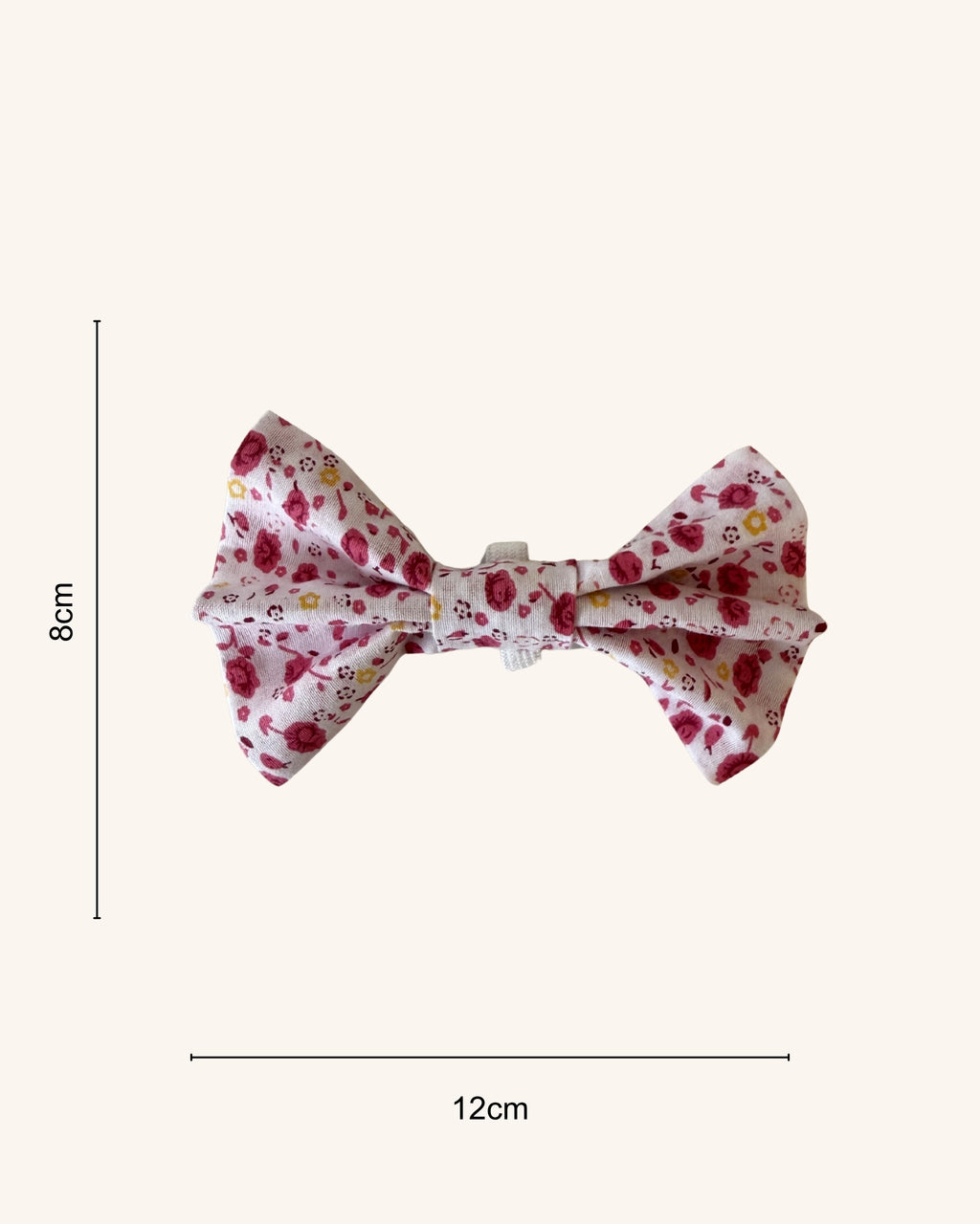 Strawberry Fields Dog Bow