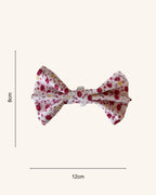 Strawberry Fields Dog Bow