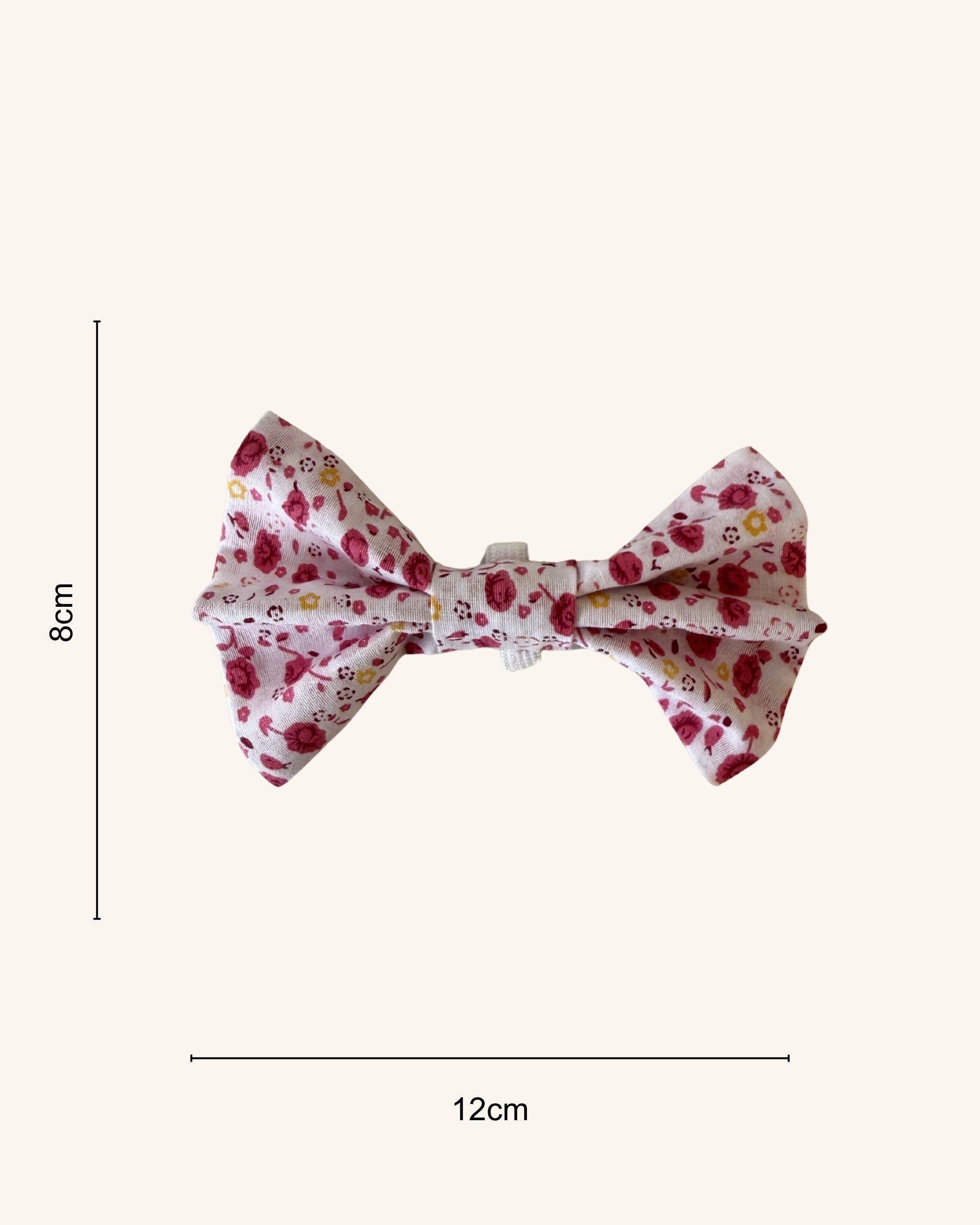 Strawberry Fields Dog Bow