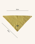 Sunshine Gingham Dog Bandana