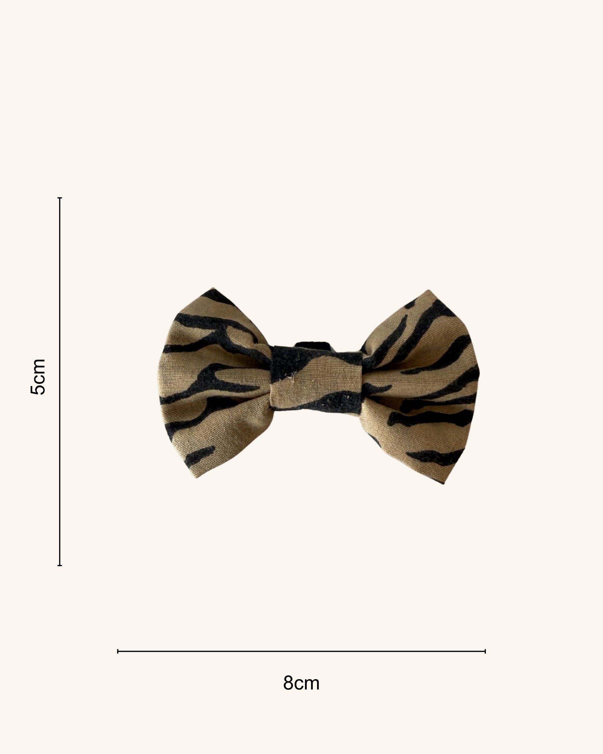 Tiger Stripe Dog Bow