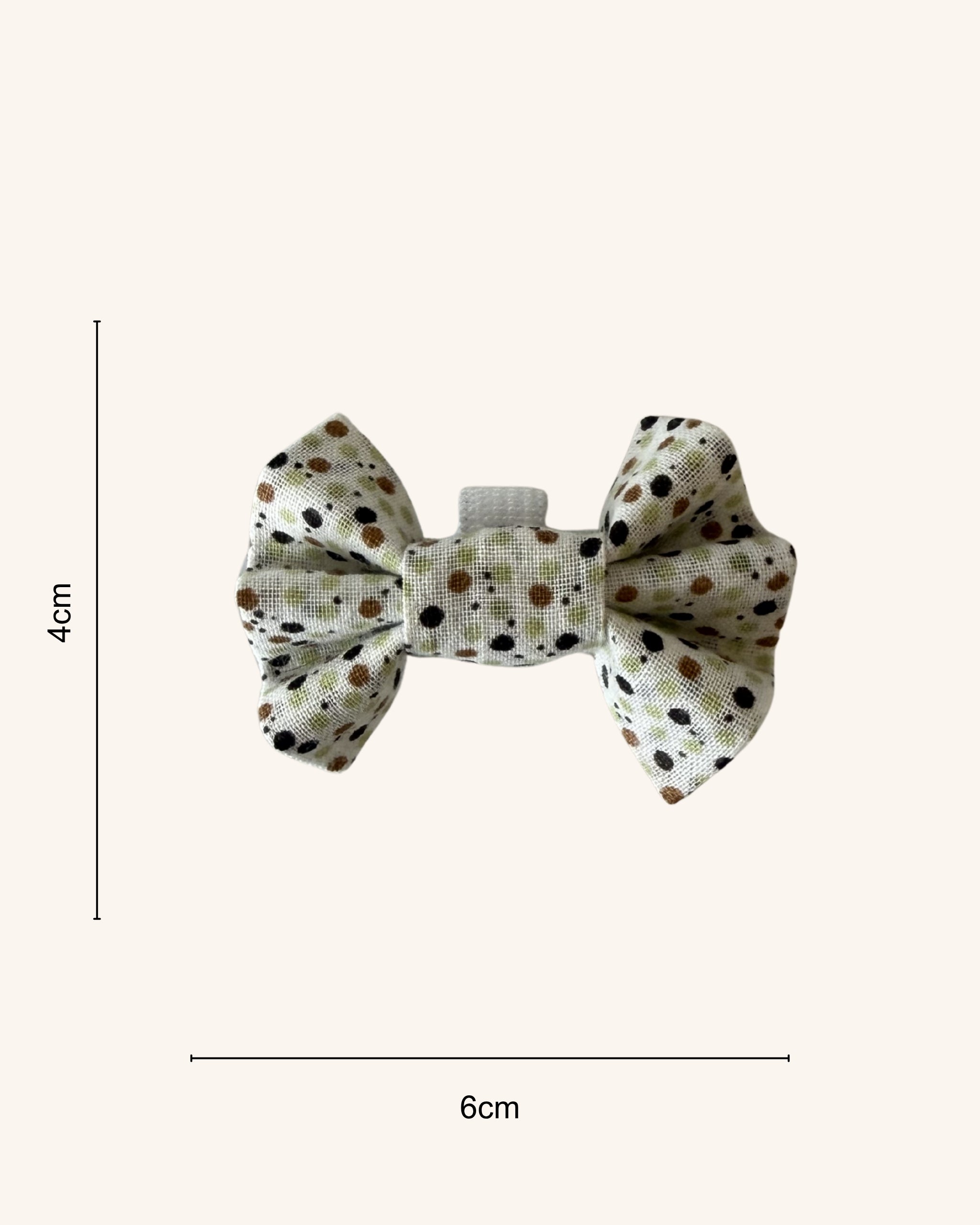 Woodland Spot Dog Bow